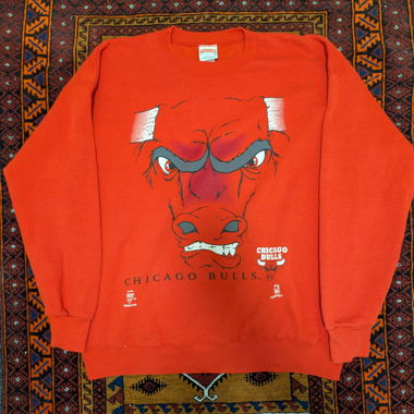 Felpa vintage Chicago Bulls Nutmeg Mills