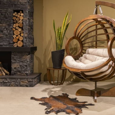 Wooden Relaxation Swing 