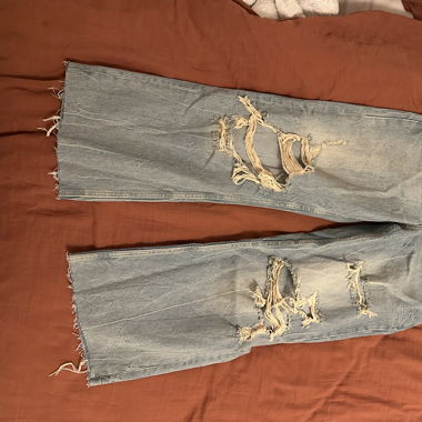 Ripped Zara jeans