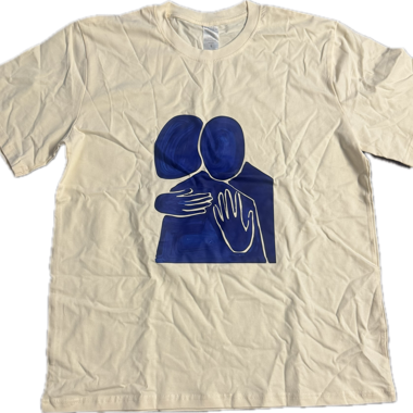 T-shirt in cotone “Hug” taglia L