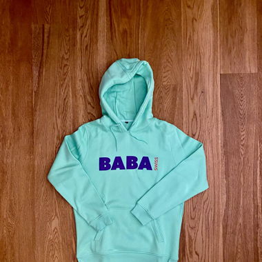BABA Hoodie mint green