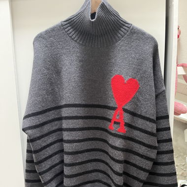 Pull col roulé AMI