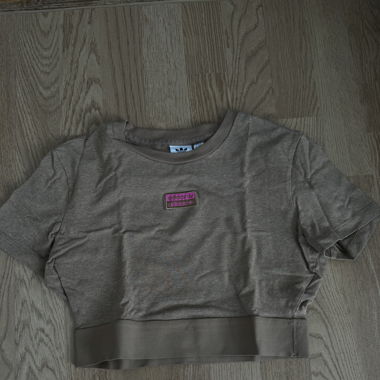 Adidas cropped shirt 