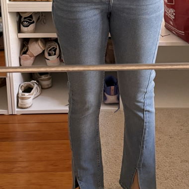 Jeans Bershka a vita alta
