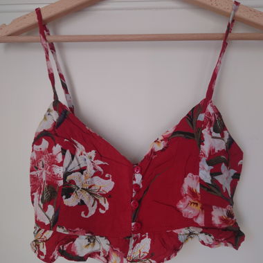 Top fleuri Pull&Bear