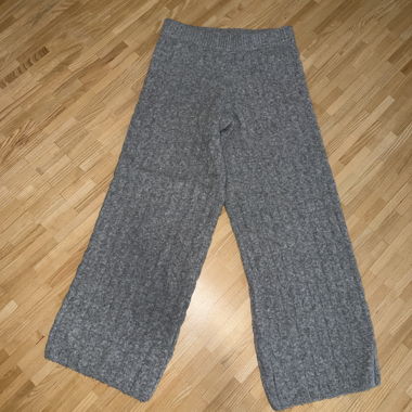 Pantalon en laine gris