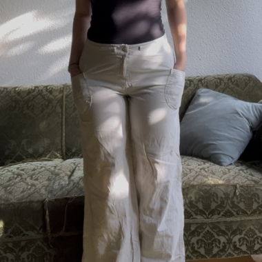 Stoff Hosen