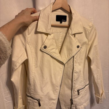 Giacca biker Etam beige