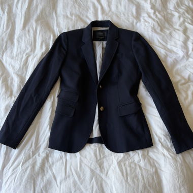 Navy blazer jacket