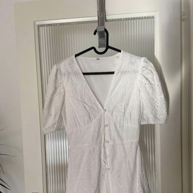 White Romper Shorts Size 32