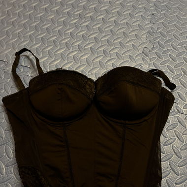Corset noir