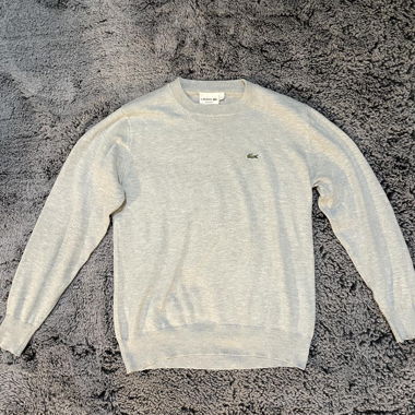 Grau Lacoste-Pullover