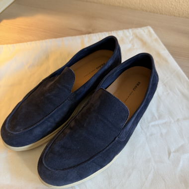 Scarpe mocassini donna navy 38