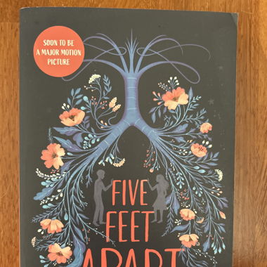 englisches Buch Five feet apart 