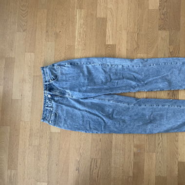 baggy Hose mit backprint