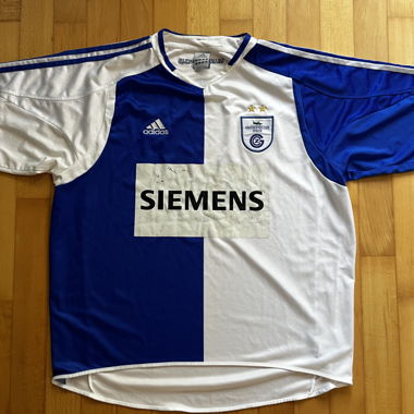 Maglia vintage Grasshopper Club Zurigo 2004-2005