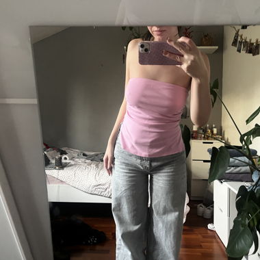 pink tubetop
