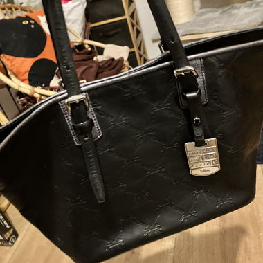 Black Longchamp Bag