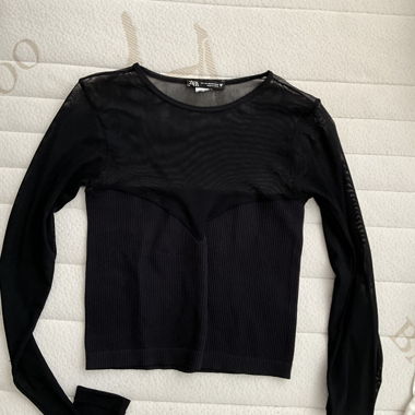 Lot de 2 top en toile