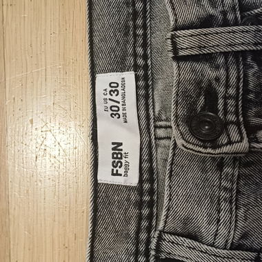 Grey FSBN Jeans 30/30