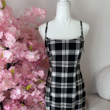 Robe à carreaux