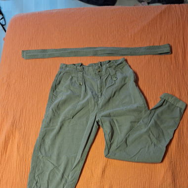 Pantalon léger kaki 