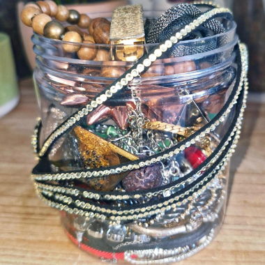 Mystery jewelry jar - random number 2