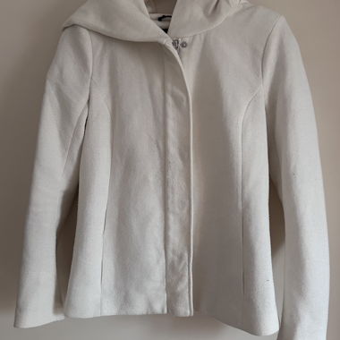 Giacca bianca con cappuccio ONLY