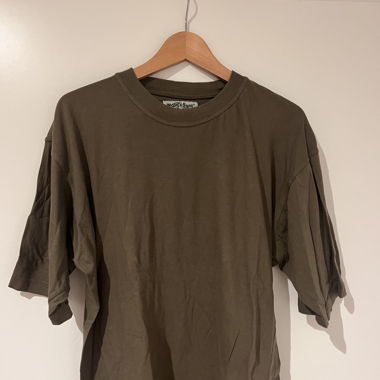 grünes Oversize Shirt
