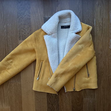 Zara Herbstjacke Senfgelb - Grösse XS
