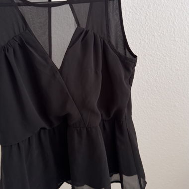 Chemisier noir Vero Moda