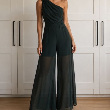 One-Shoulder Jumpsuit