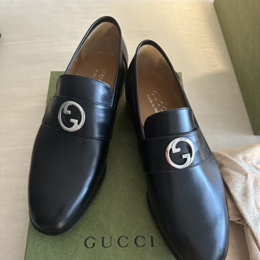 Scarpe eleganti Gucci GG Interlocked 
