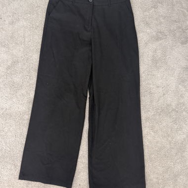 Black Wide-Leg Pants