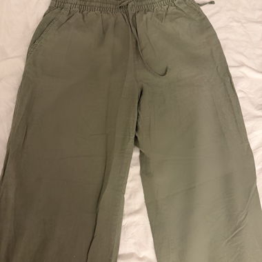 Pantaloni fluidi kaki - H&M