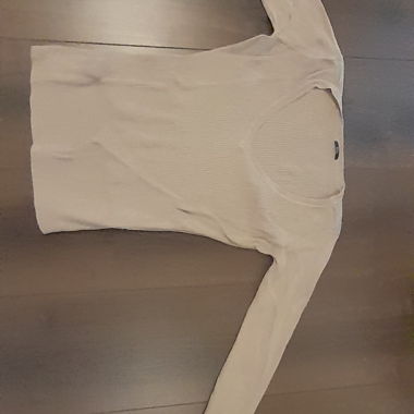 Long-Sleeve Wool Sweater