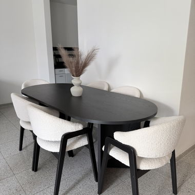 Ensemble salle à manger avec table et 6 chaises