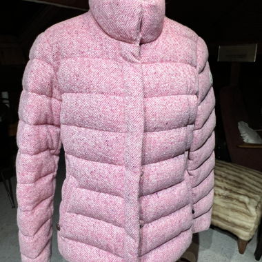 Piumino Moncler rosa