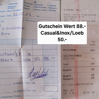 Buono Casual & Inox/Loeb Berna 88 CHF