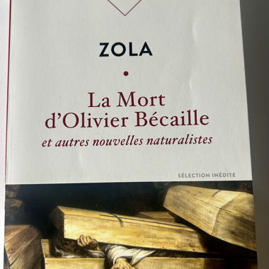 Zola - The Death of Olivier Becaile