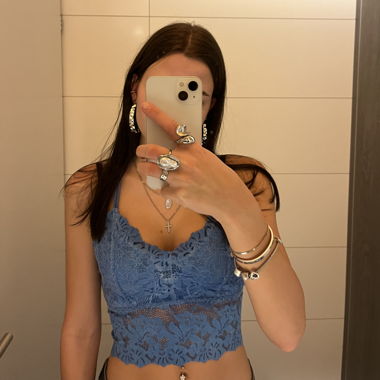 blaues top