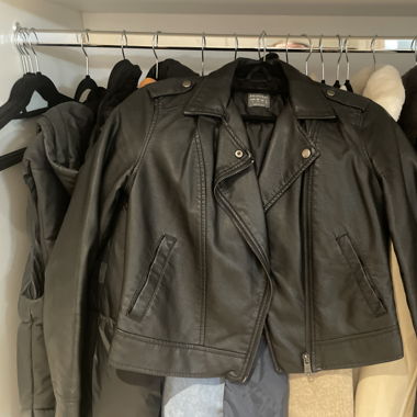 Kunstlederjacke 