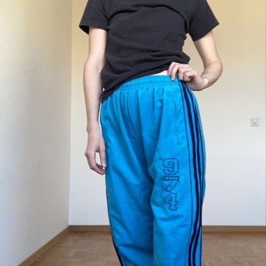 Pantalon de sport bleu 974