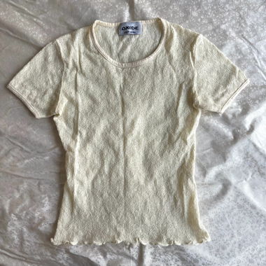 “Oxigirl” curvy lace top