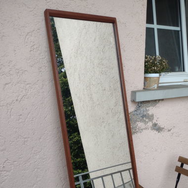 Fine Vintage Danish Aksel Kjersgaard Teak Mirror