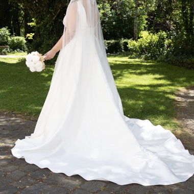 Abito da sposa « Nadieh » taglia 40 colore ivory