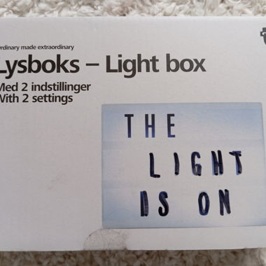 Light box