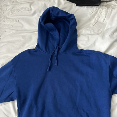 Sweat-shirt bleu roi