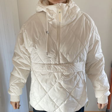 weisse jacke