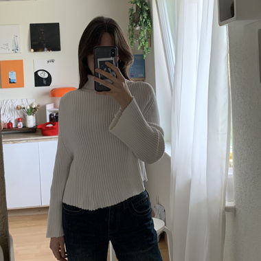 Pull blanc 